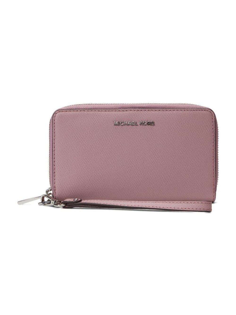 Michael Kors LG Flat MF Phone Case Wristlet – Royal Pink (32H4STVE9L-511) NWT